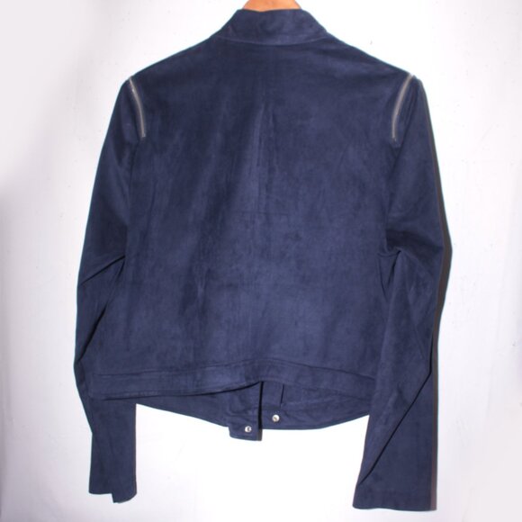 NWT Torrid Faux Suede Moto Jacket Plus Size 2 - Picture 4 of 7